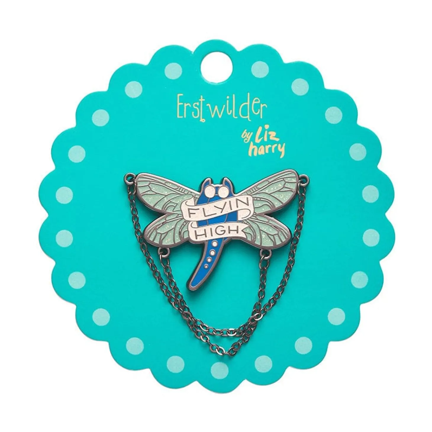 Flyin' High Enamel Pin