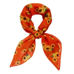Follow The Sun Head Scarf Orange