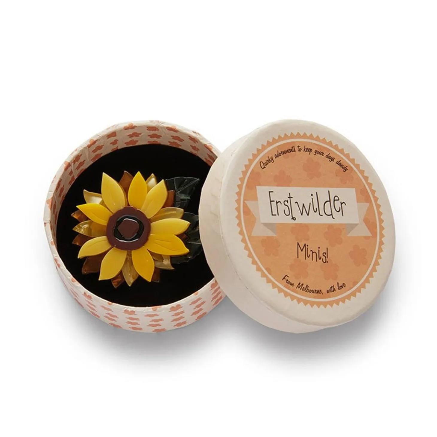 Follow The Sun Mini Brooch