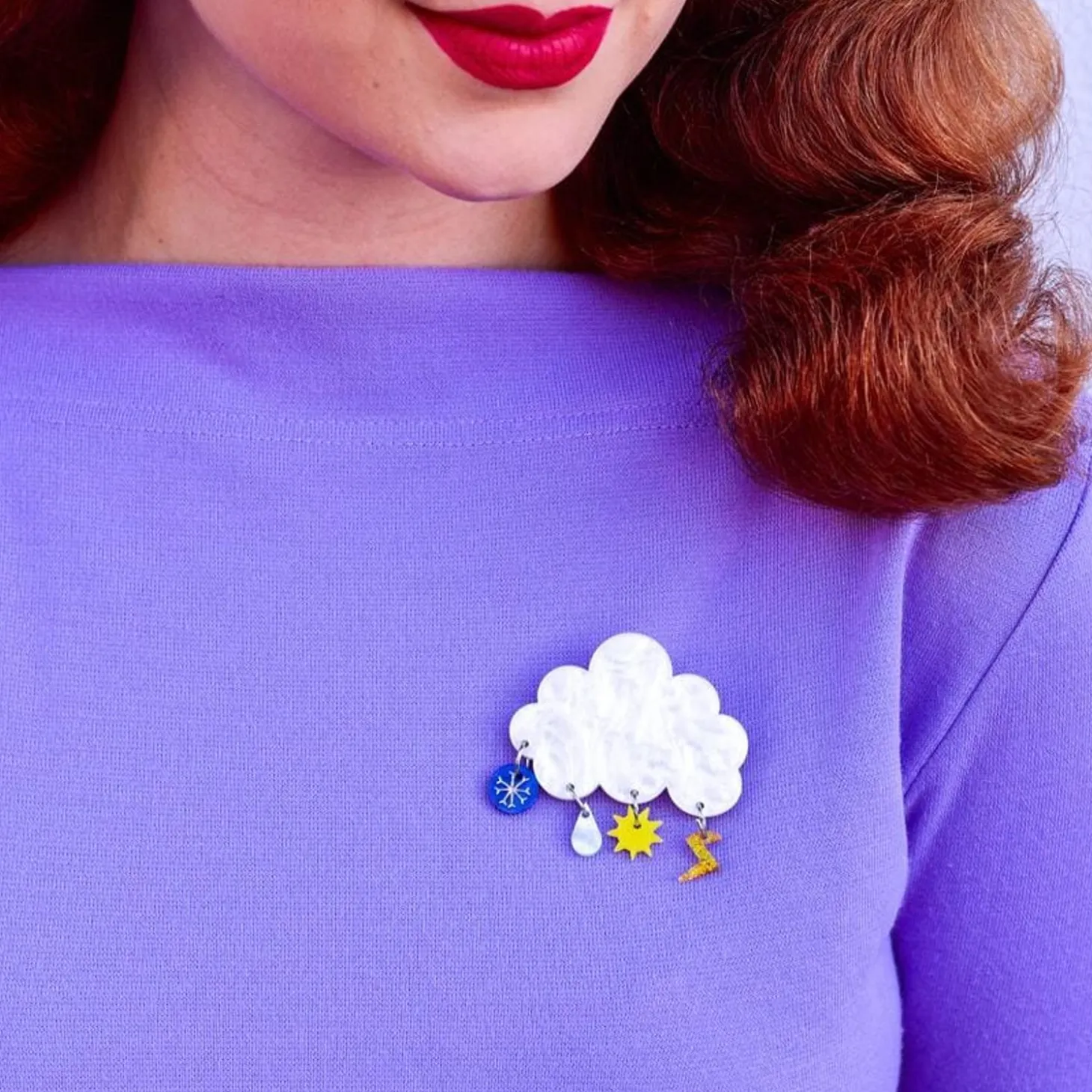 Four Seasons Brooch