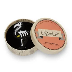 Franken-Flamingo Brooch