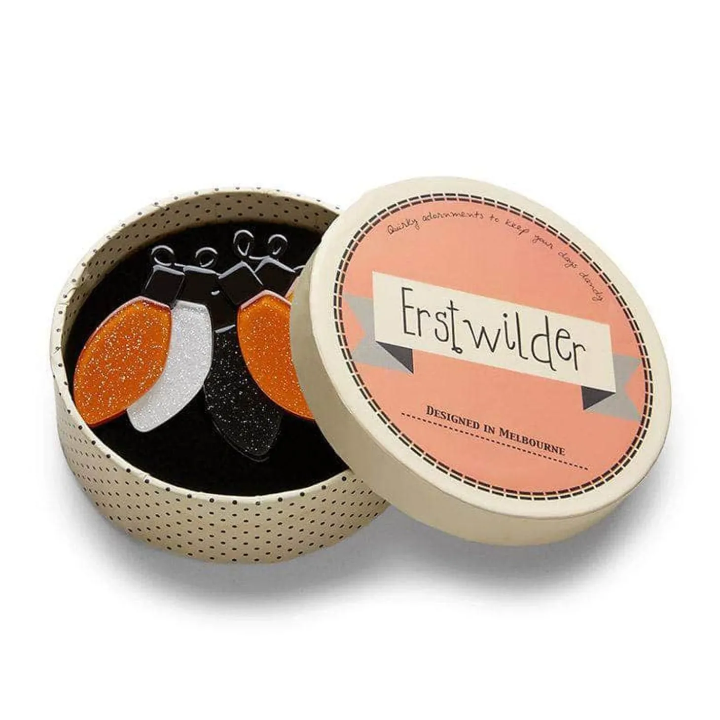 Fright Of The World Lights Brooch