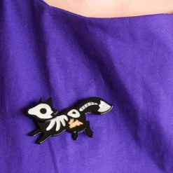 Frightful Fox Brooch
