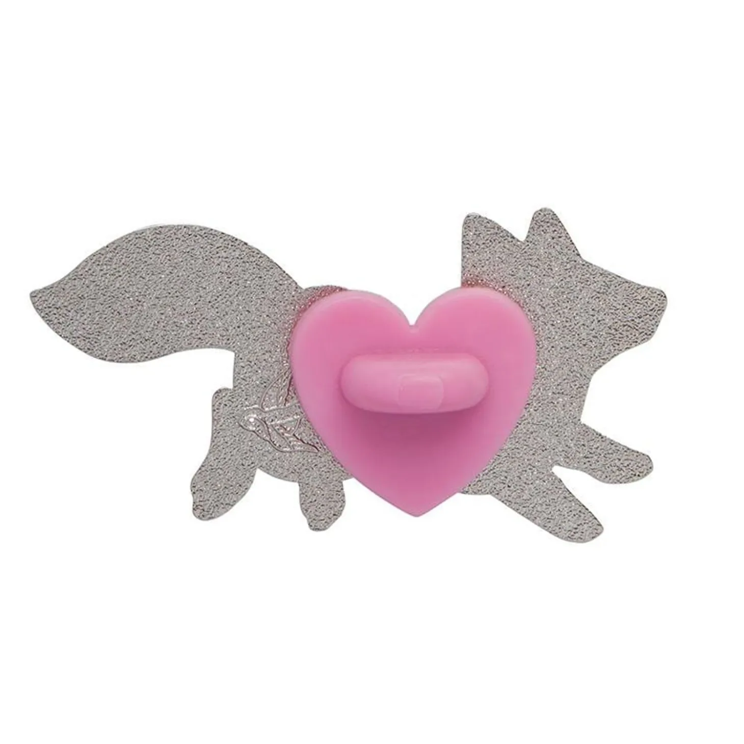 Frightful Fox Enamel Pin