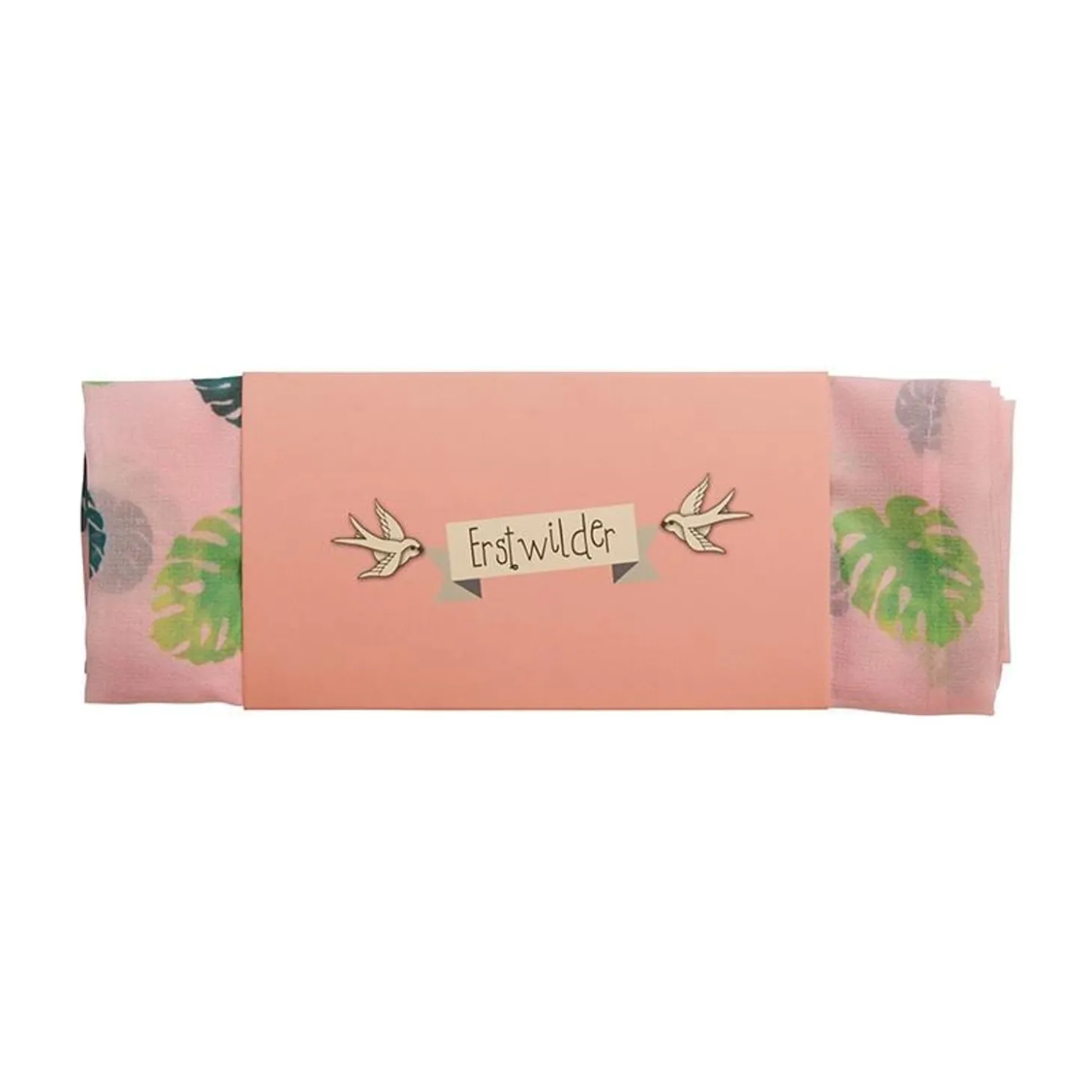 Fronds Of Fancy Monstera Large Neck Scarf