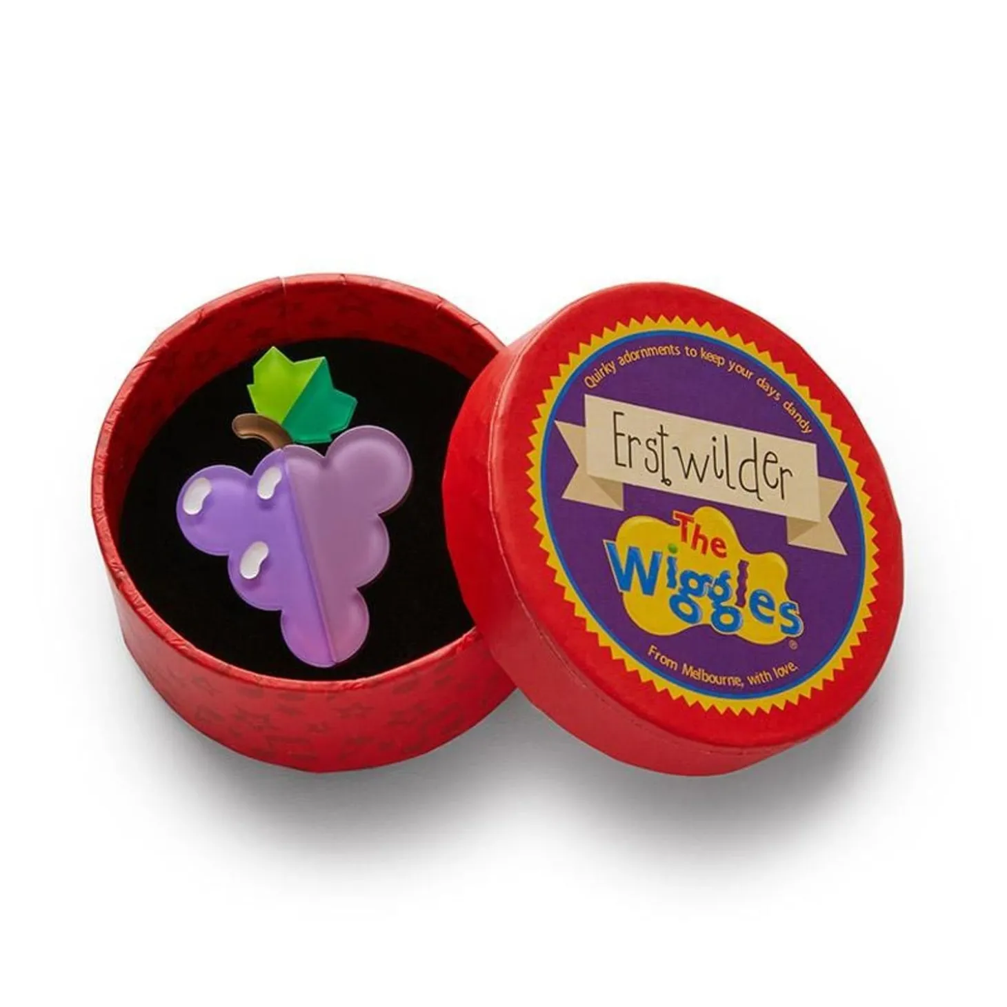 Fruit Salad Grapes Brooch