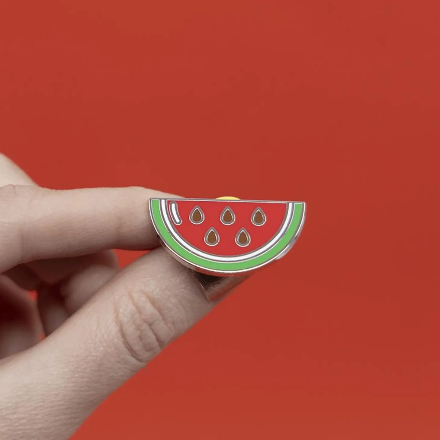 Fruit Salad Watermelon Enamel Pin