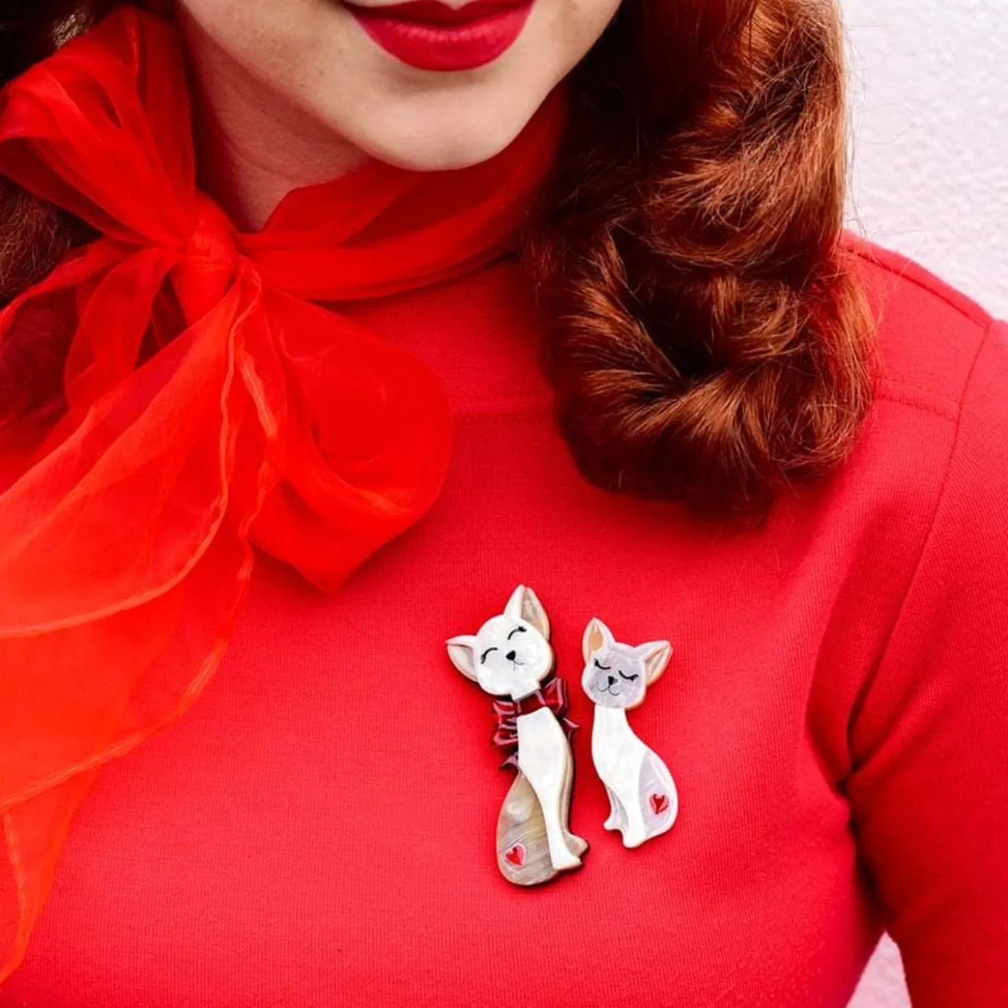 Fur-Ever Friends Brooch