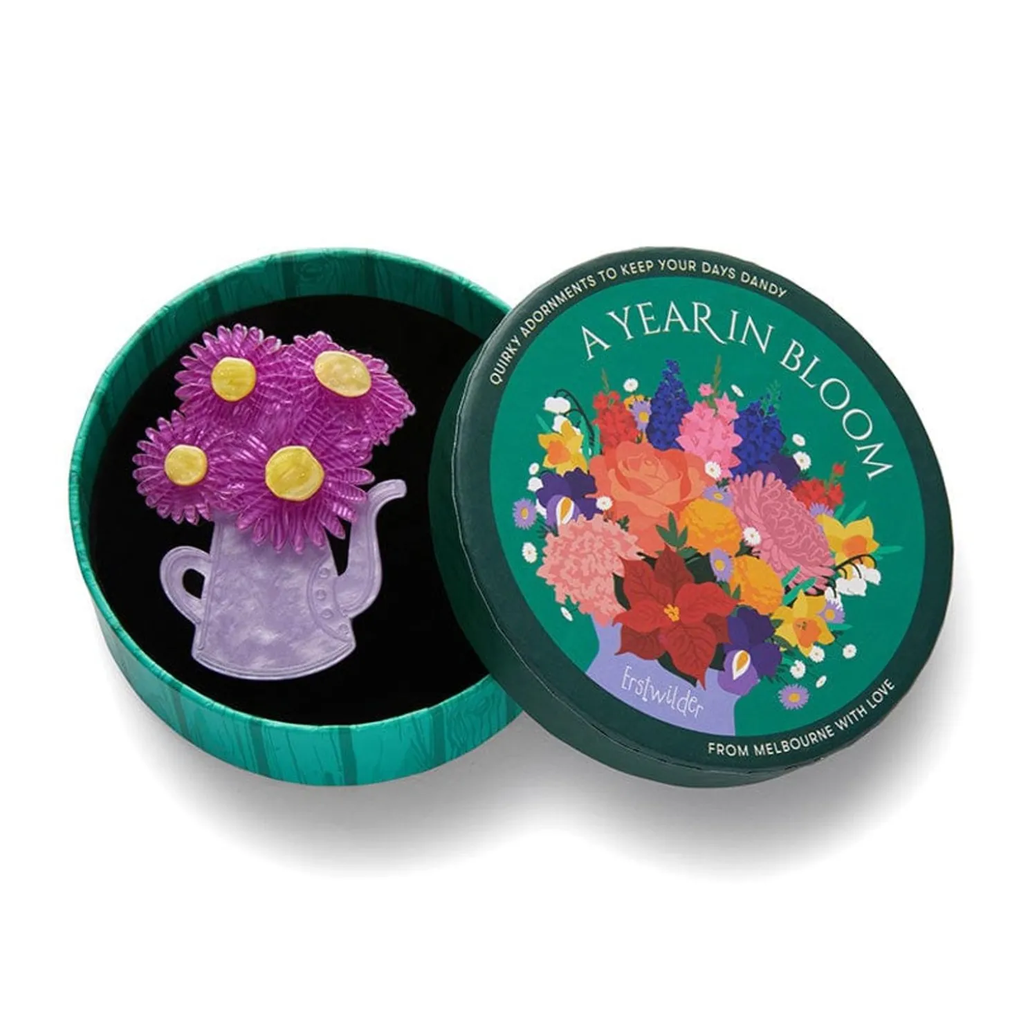 Garden Star Brooch