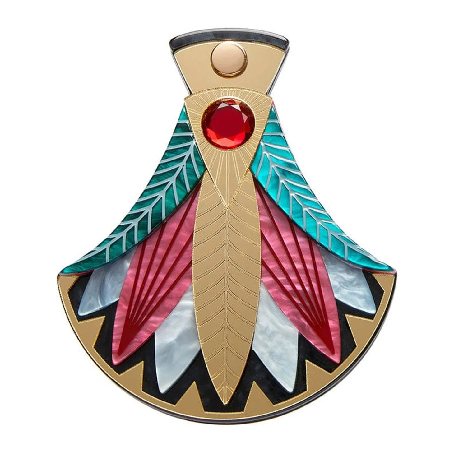 Gift Of The Nile Papyrus Mirror Compact