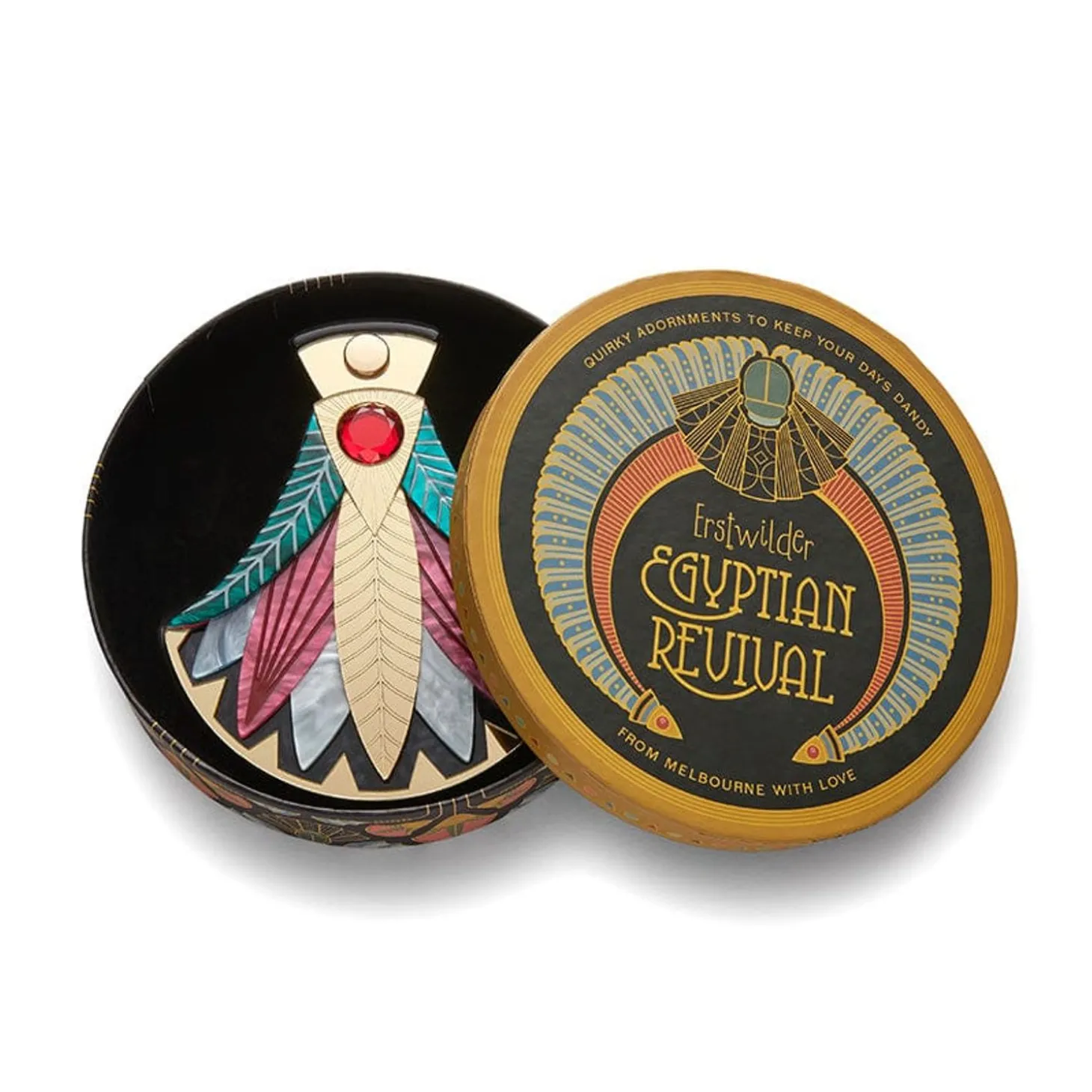 Gift Of The Nile Papyrus Mirror Compact