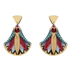 Gift Of The Nile Papyrus Drop Earrings