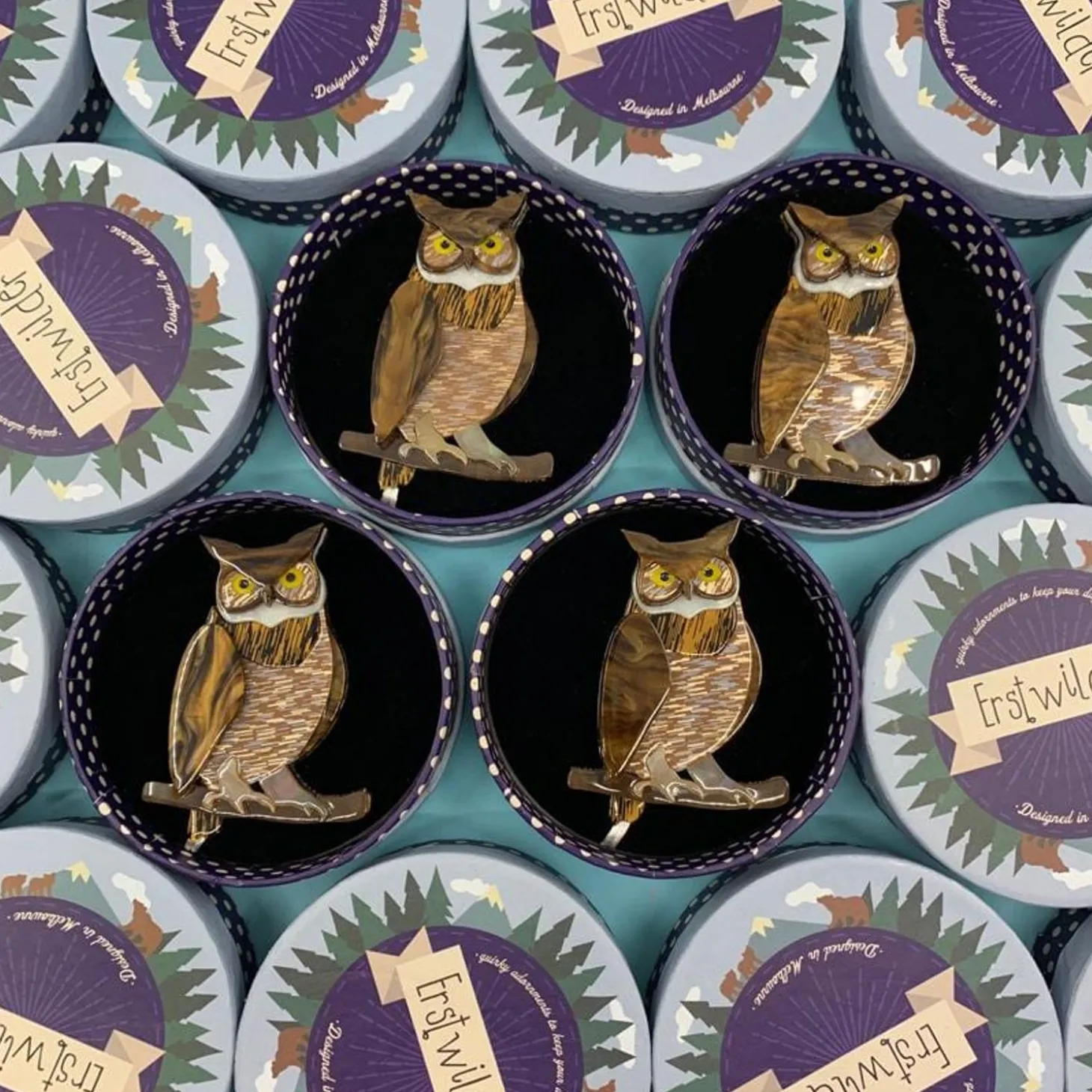 Gillian The Giving Owl Brooch