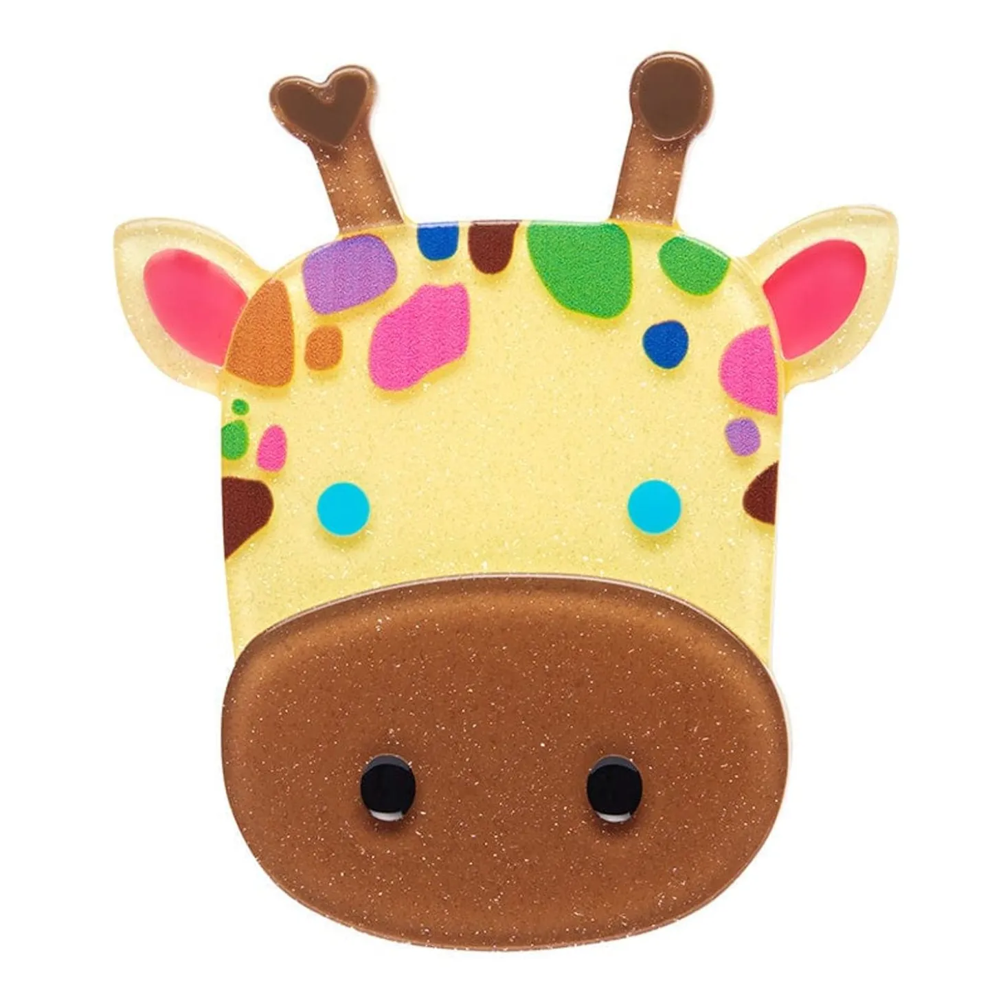 Ginger The Giraffe Brooch