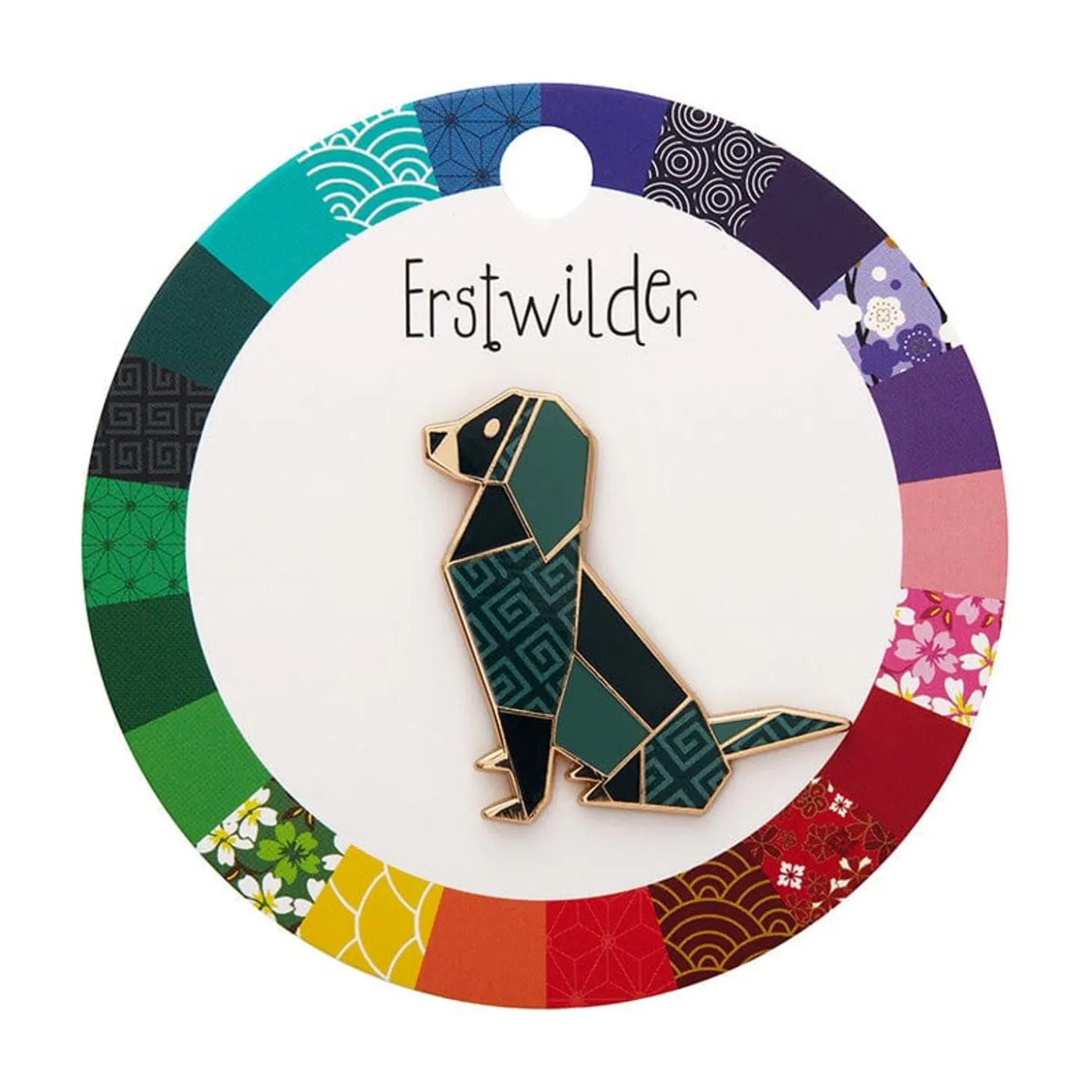 Give The Dog A Bone Enamel Pin