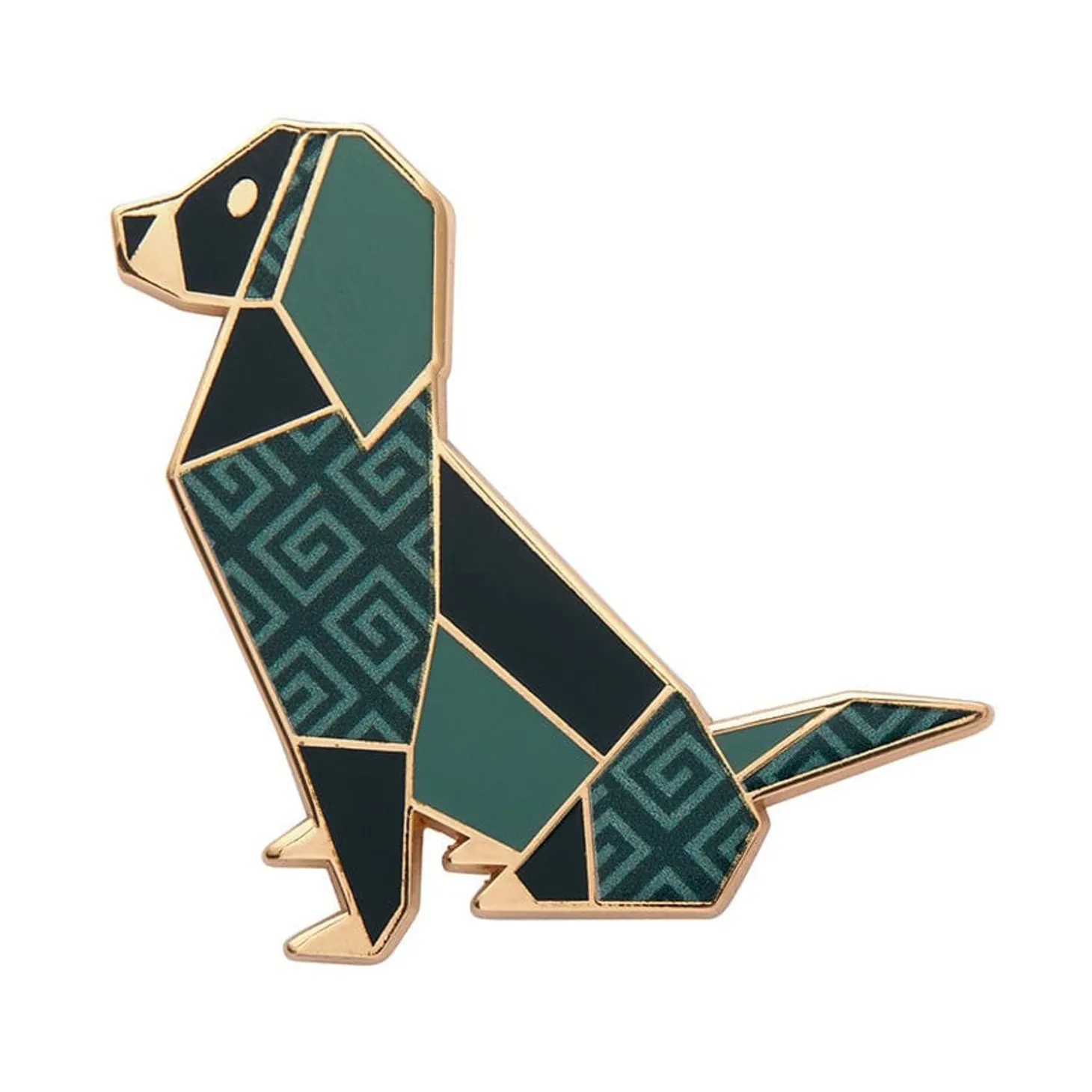 Give The Dog A Bone Enamel Pin