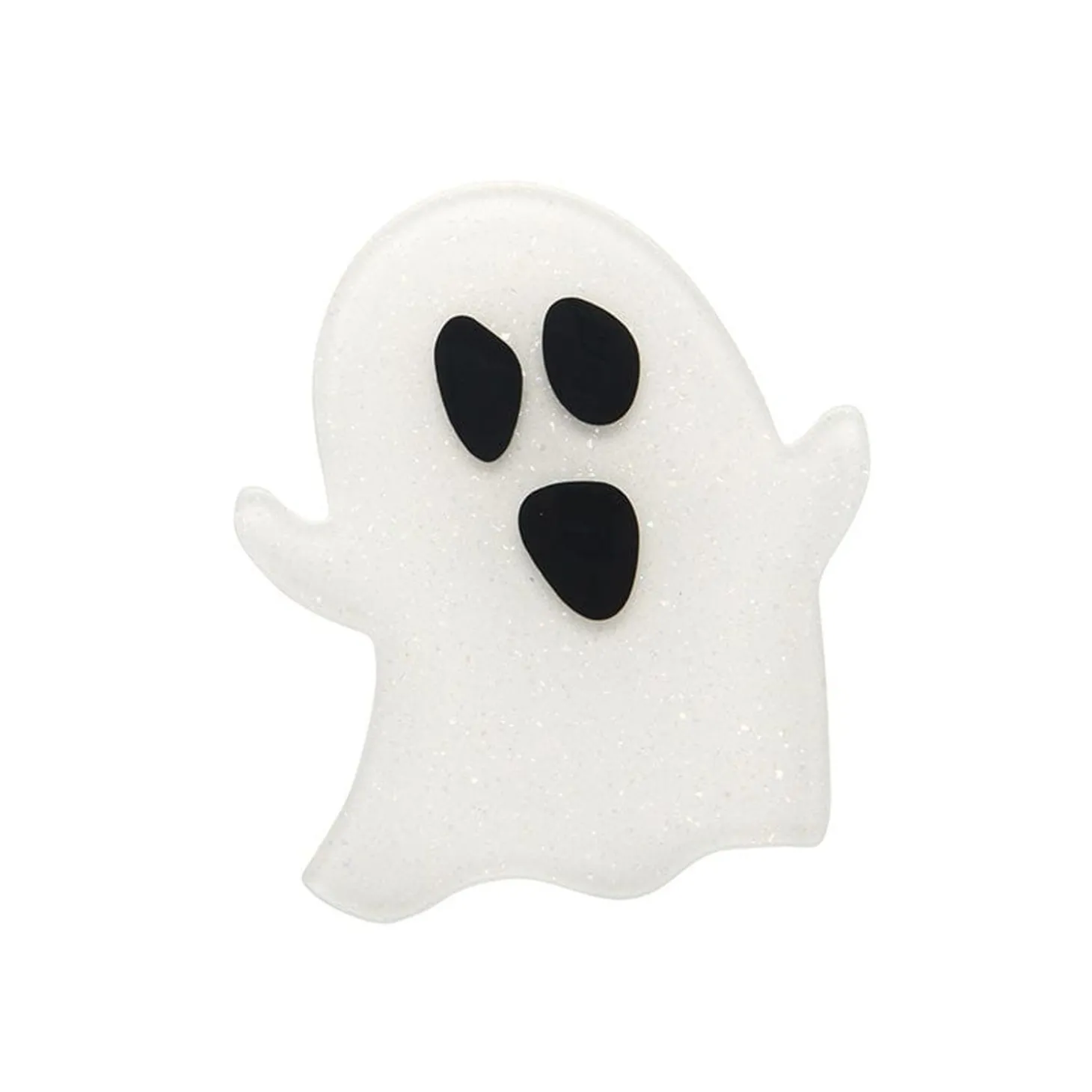 Glitter Ghost Mini Brooch