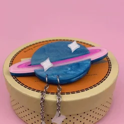God Of Time Brooch