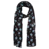 God Of Time Large Neck Scarf