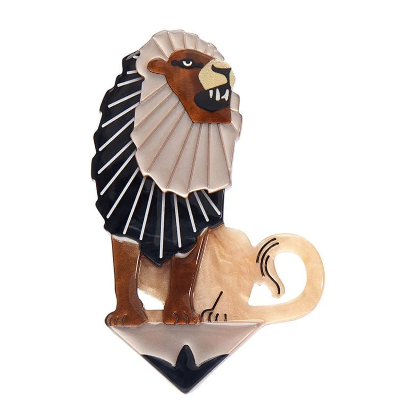 Golden Pride Brooch
