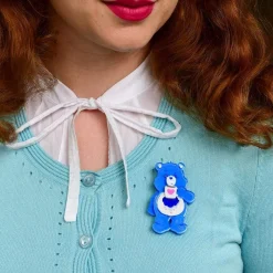 Good Morning, Grumpy Bear Brooch
