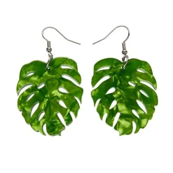 Green Eyed Monster Earrings