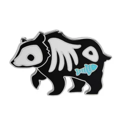 Grizzly Gruesome Enamel Pin