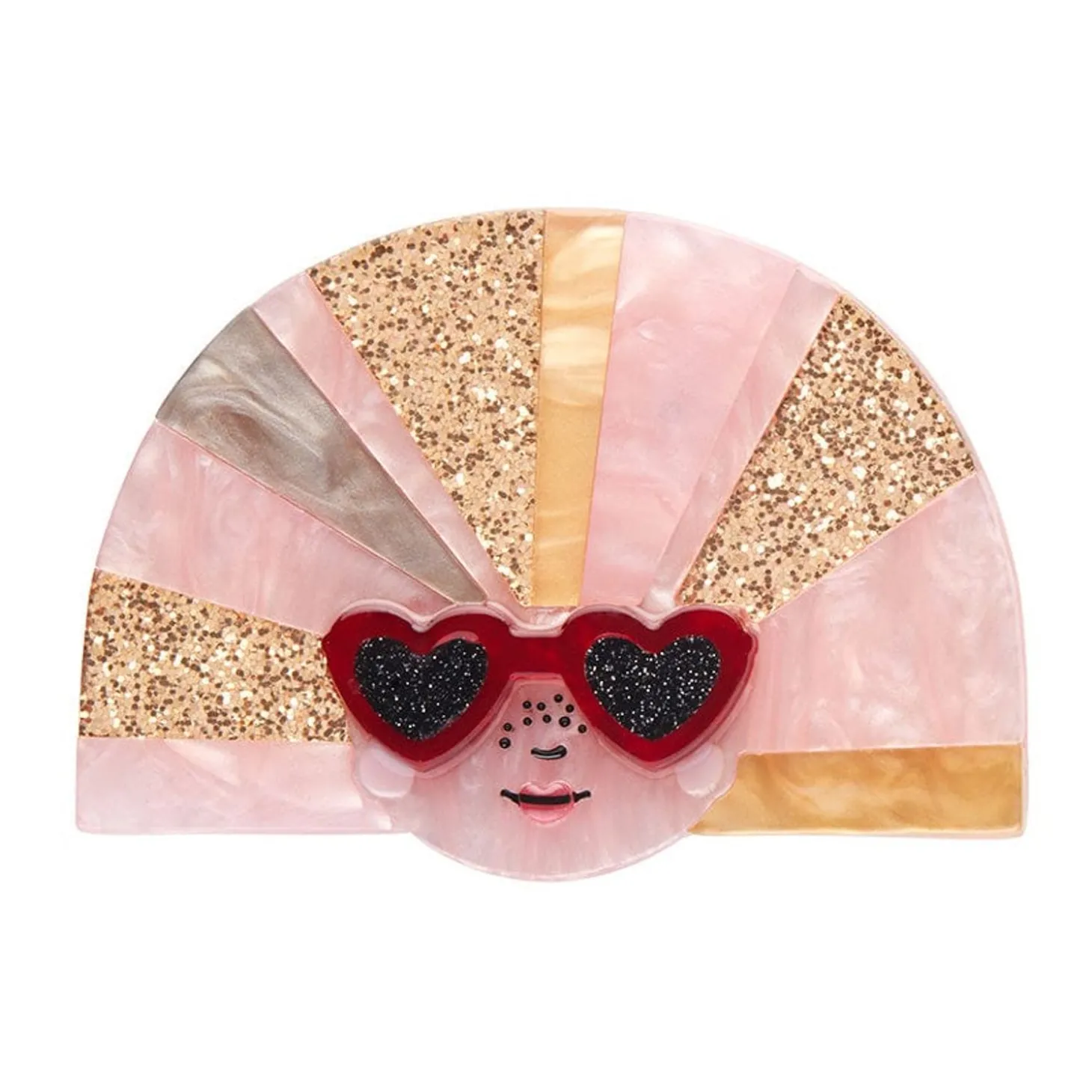 Groovy U.V. Brooch