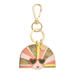 Groovy U.V. Enamel Key Ring
