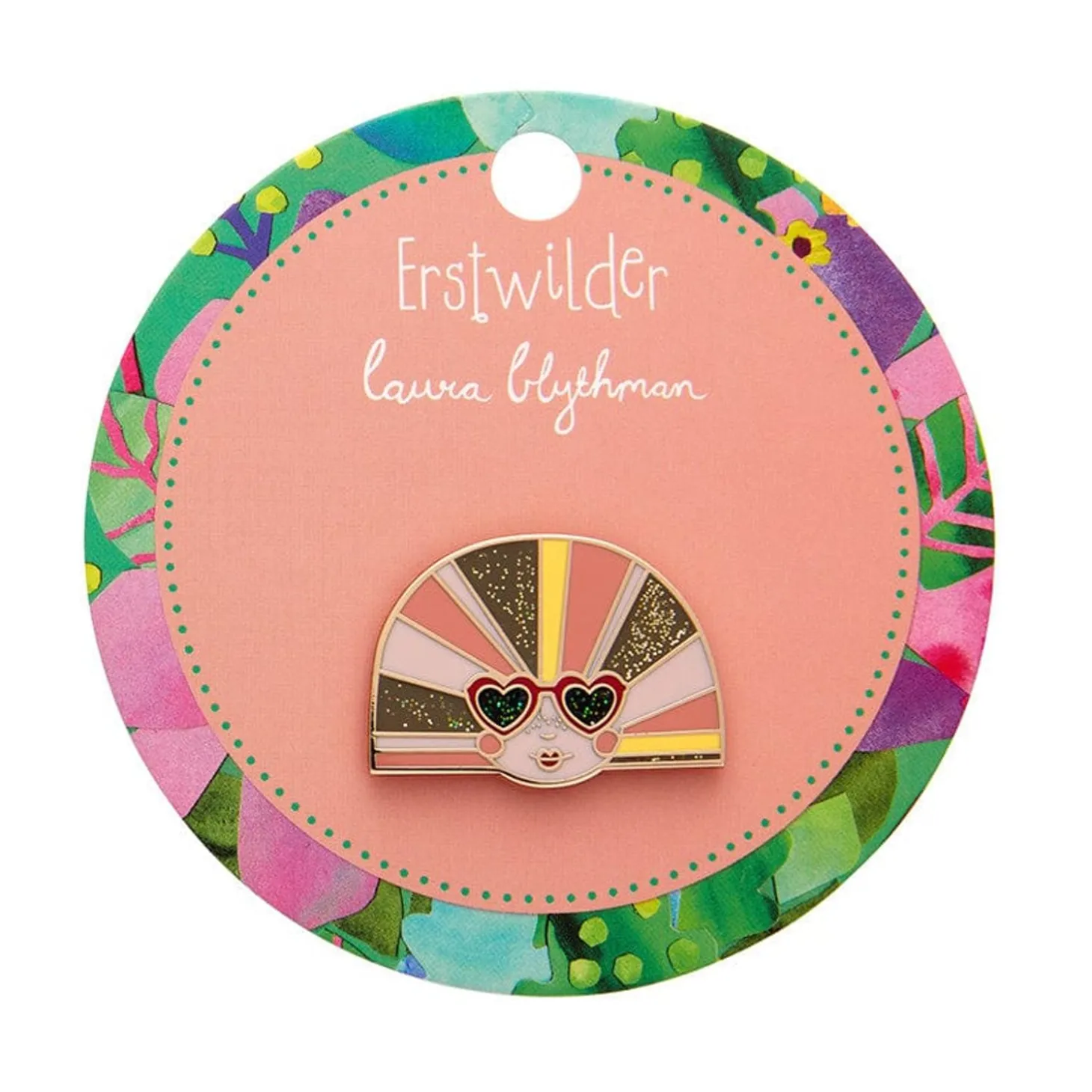 Groovy U.V. Enamel Pin