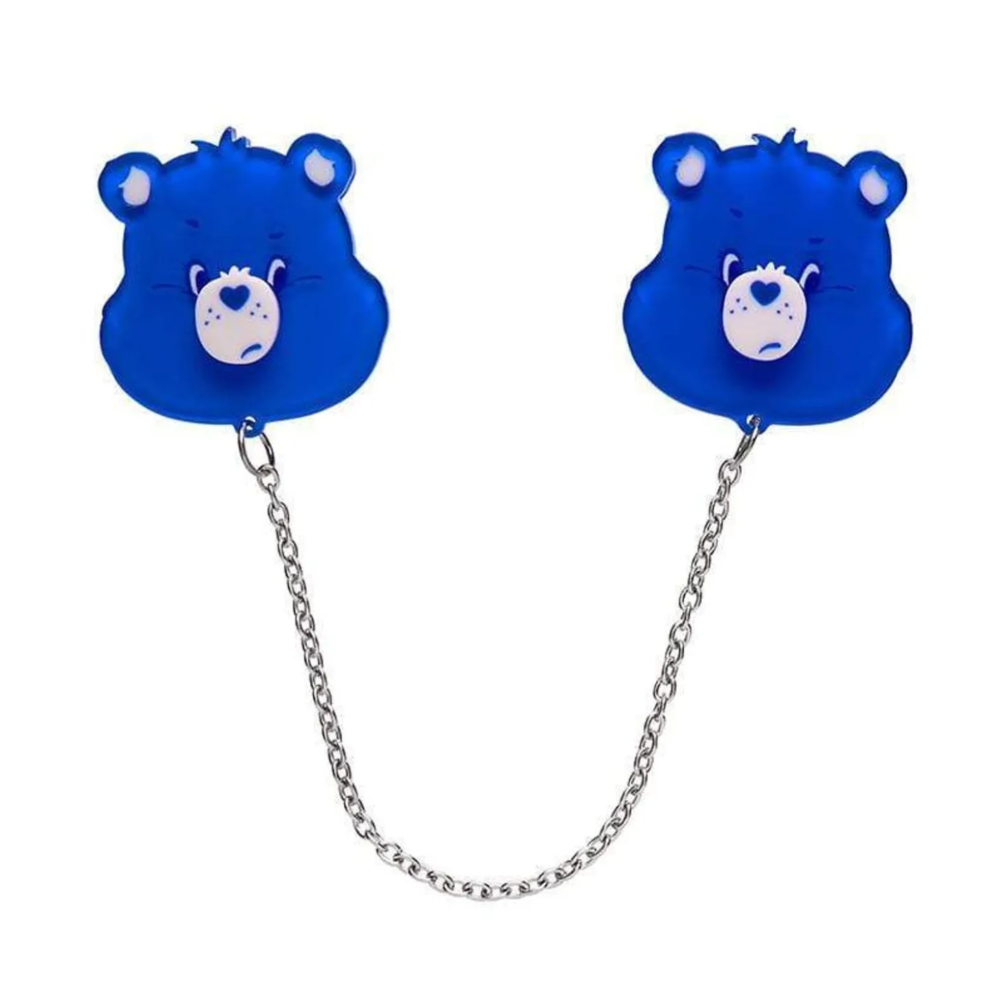 Grumpy Bear Cardigan Clips