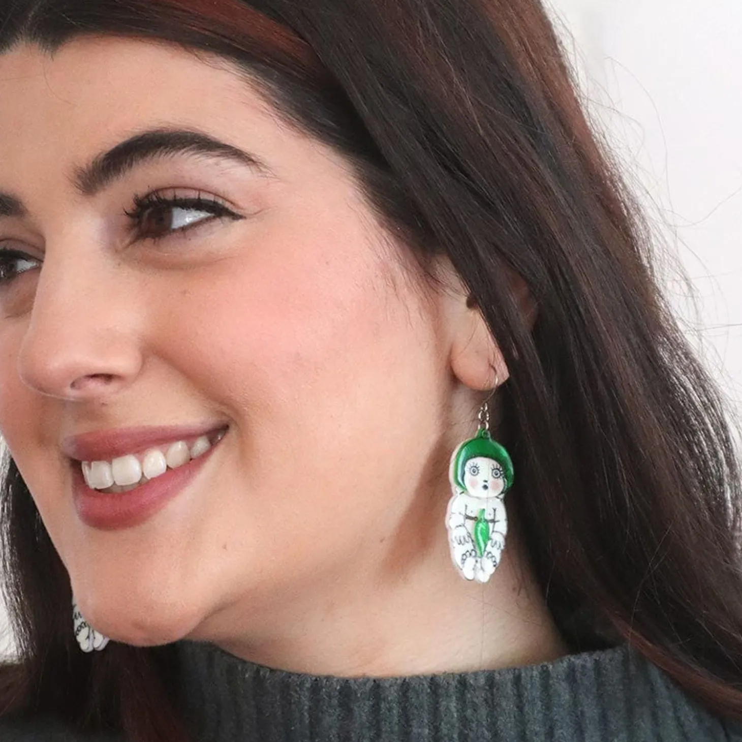 Gumnut Babies Drop Earrings