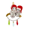 Gumnut Christmas Cuddles Brooch