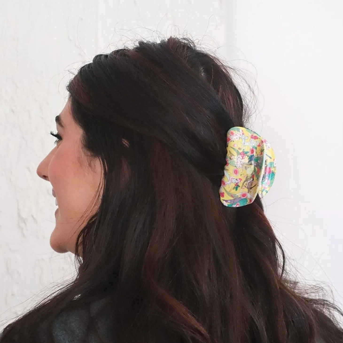 Gumnut Collage Hair Clip Claw