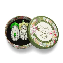 Gumnut Twins Brooch