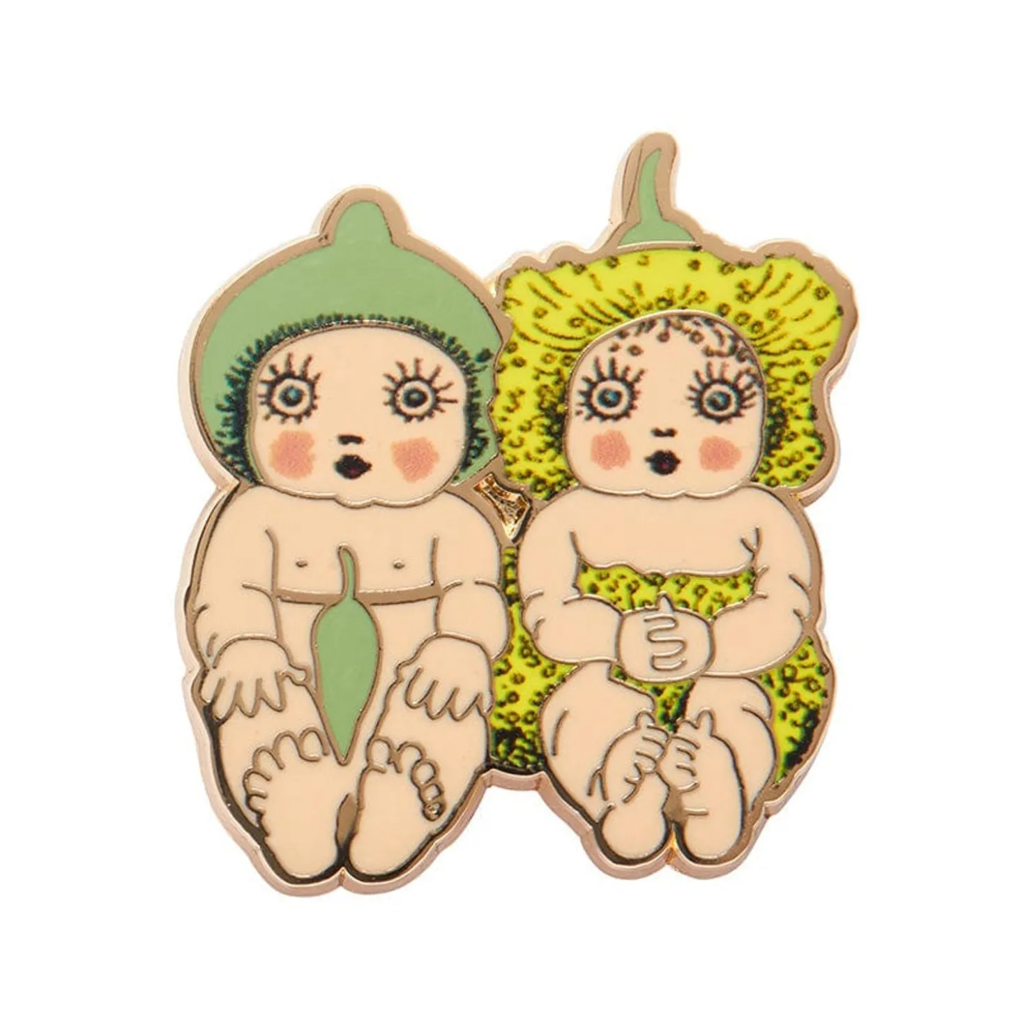 Gumnut Twins Enamel Pin