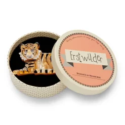 Hairy Hobbes Tiger Brooch