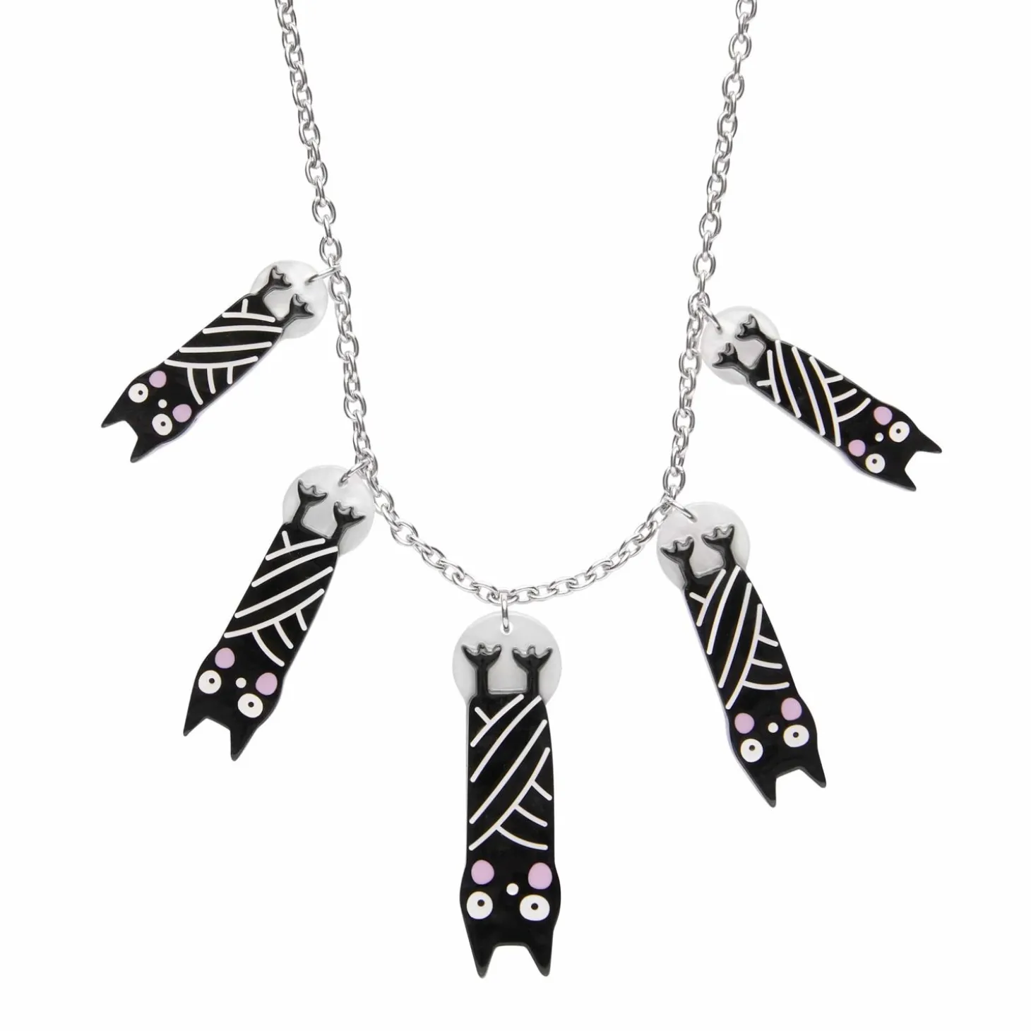 Halloween Hang-Up Bat Necklace