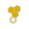 Happy Honeycomb Enamel Pin