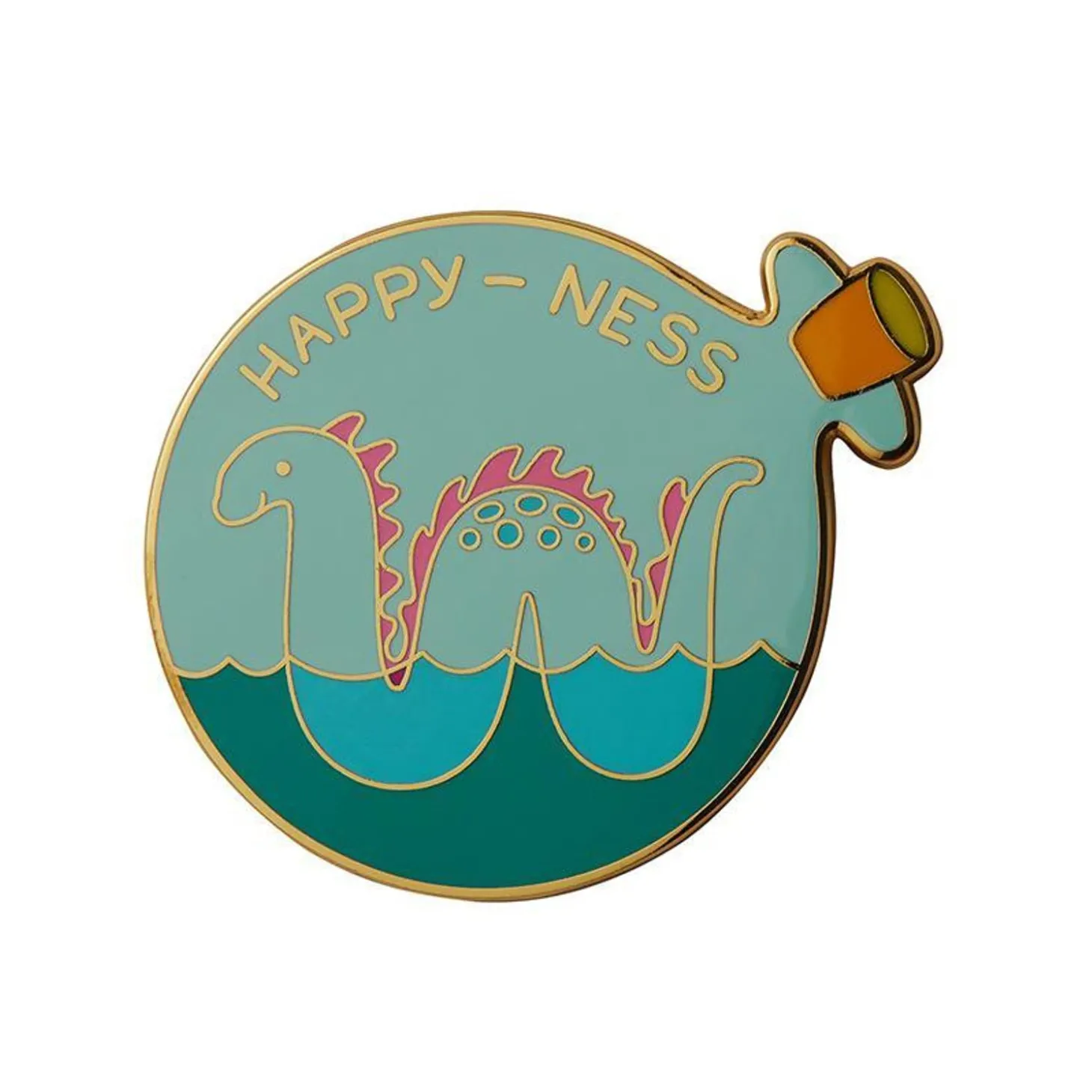 Happy Ness Enamel Pin