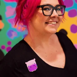 Harrie The Hippo Brooch