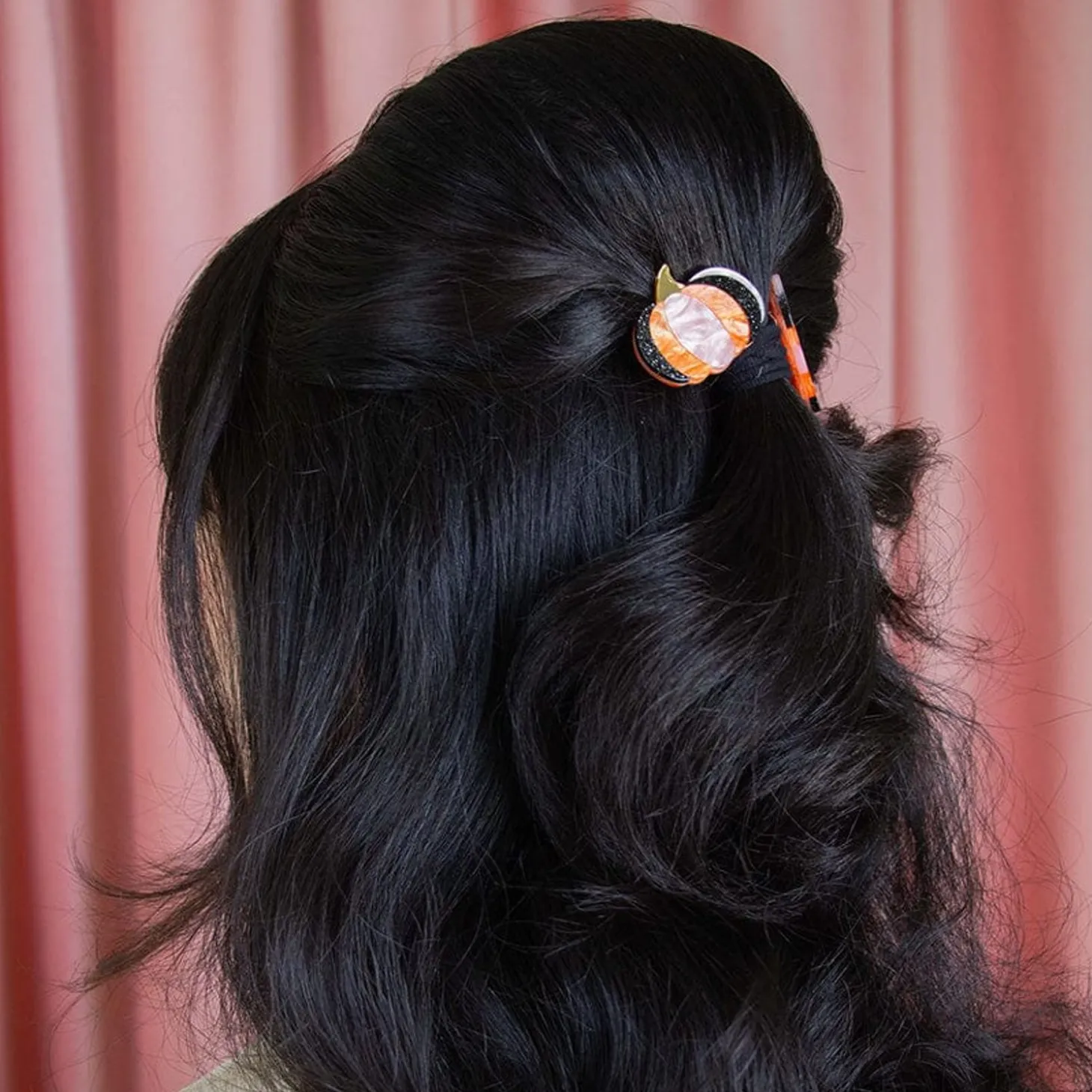 Haunted Harvest Hair Clips Set - 2 Piece