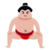He Be Rikishi Brooch