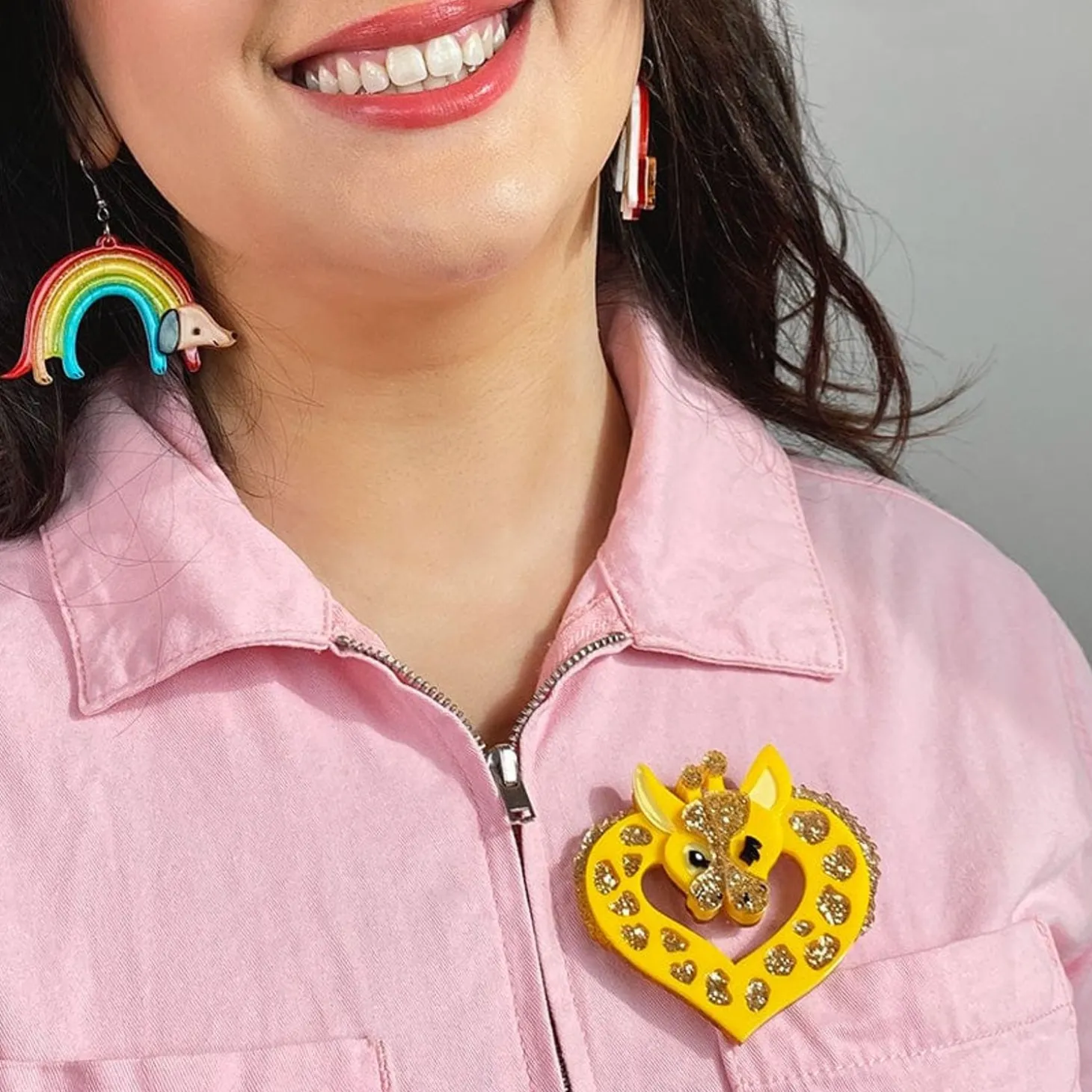 Heart Of Africa Brooch