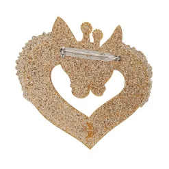 Heart Of Africa Brooch