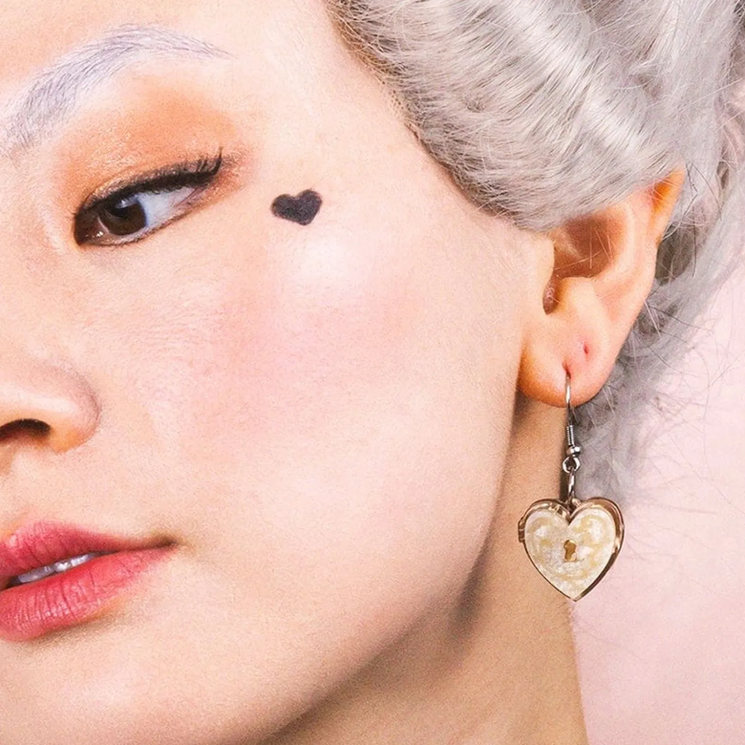 Heart Of Cache Drop Earrings