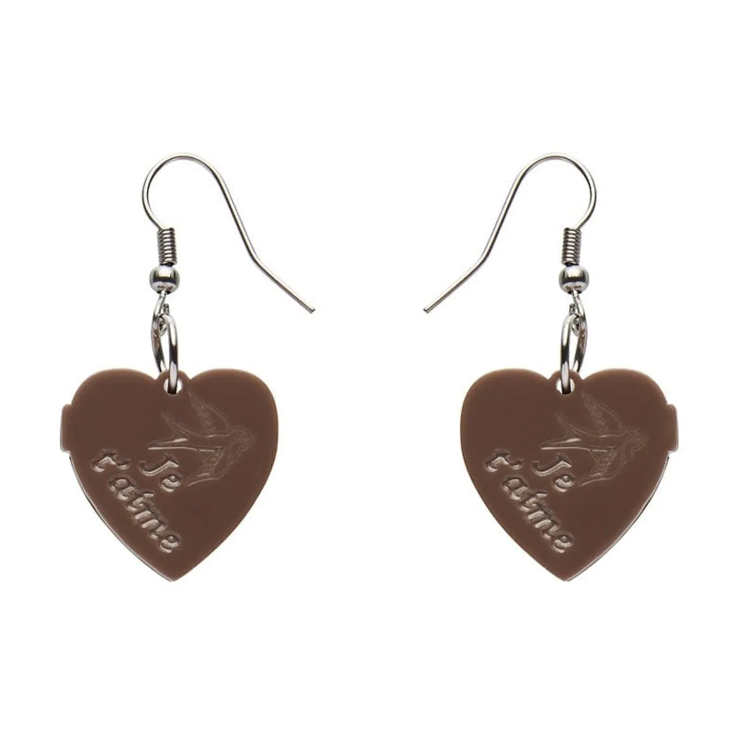 Heart Of Cache Drop Earrings