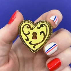 Heart Of Cache Enamel Pin