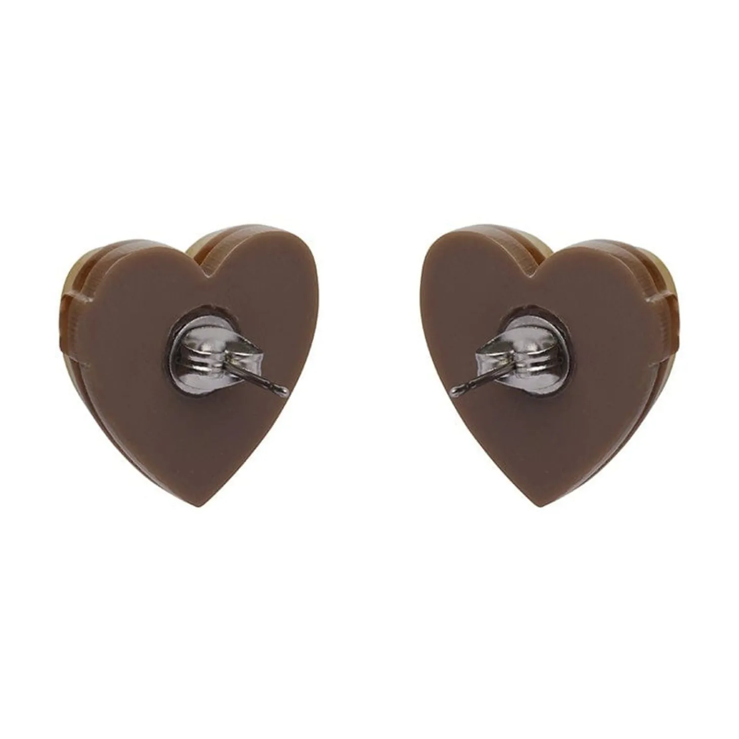 Heart Of Cache Stud Earrings