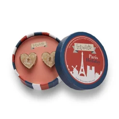 Heart Of Cache Stud Earrings